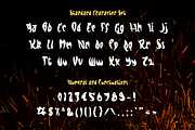 Flame Fire Display Font, a Sans Serif Font by Haws.std (Thumbnail 2 of 6)