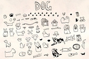 60+ Puppy Dog Vector Graphics Bundle, an Animal Illustration by Violet LeBeaux (Thumbnail 1 of 4)