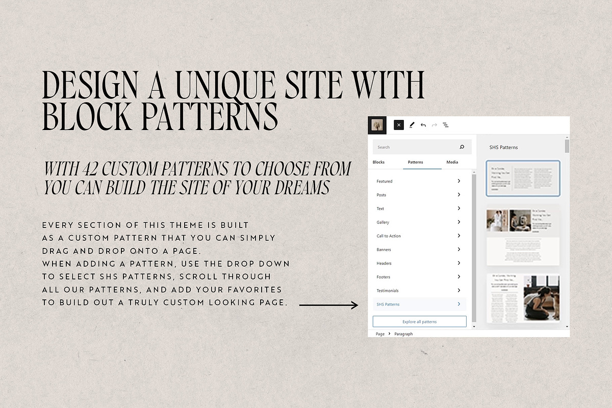 Postmark Theme - WordPress Template, a WordPress Template by Sweet Horizon Studio (Photo 4 of 5)