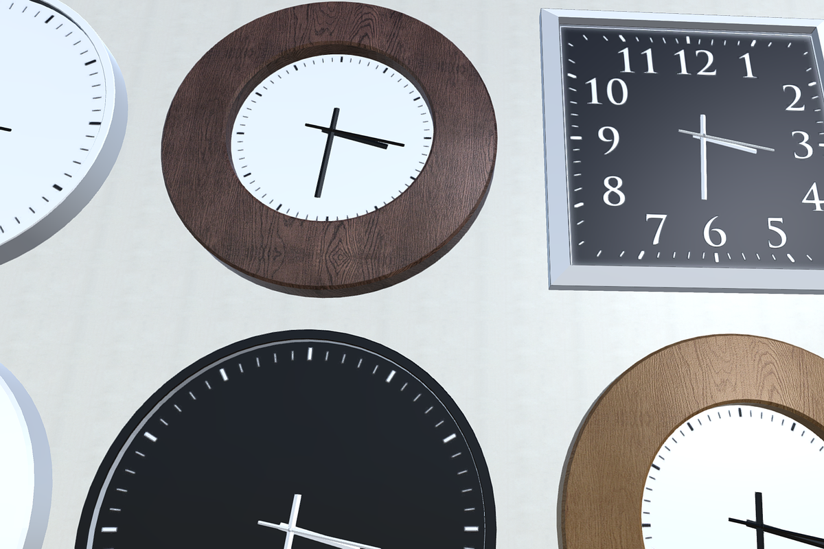 Clock Collection, an Object 3D Model by Webcadabra (Photo 4 of 4)