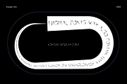 KOYSAN — Display font, a Sans Serif Font by Viktor Pesotsky | Fonts (Thumbnail 15 of 16)