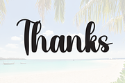 Beach | Script Font, a Handwritten Font by Scratchones (Thumbnail 8 of 8)