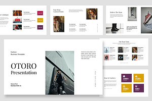 Otoro : Fashion Pitch Google Slides, a Presentation Template by Punkl Camp