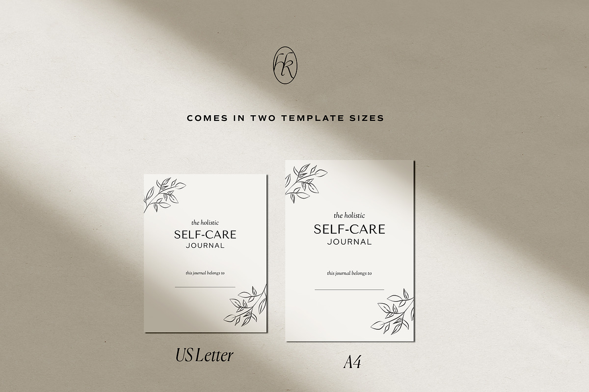 Self-care Journal Canva Template, a Presentation Template by HelloKarla (Photo 4 of 6)