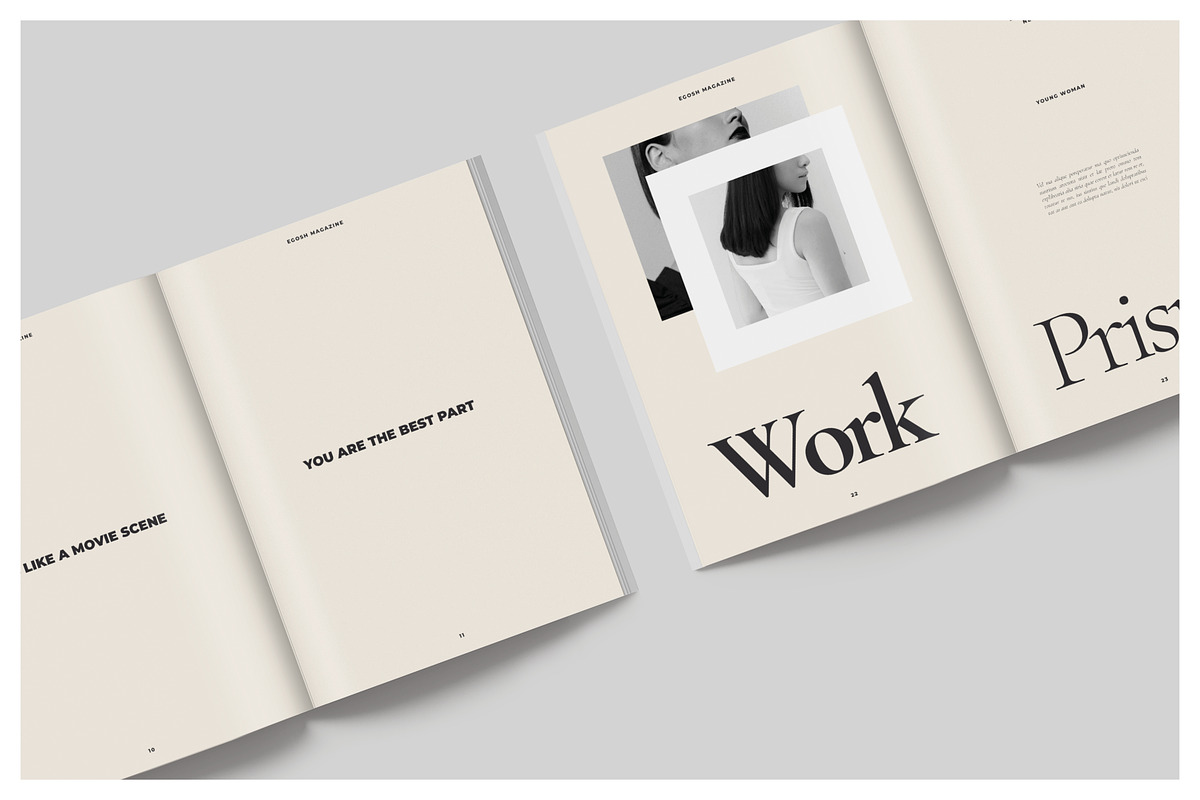 EGOSH Editorial Lookbook, a Magazine Template by Arif Tri Ananta (Photo 4 of 14)