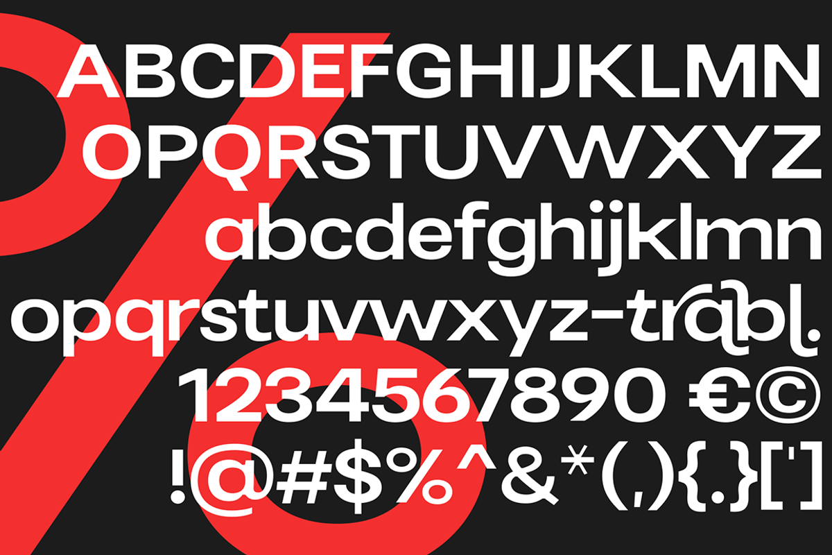 Trabat Display, a Sans Serif Font by studiobasic (Photo 7 of 11)
