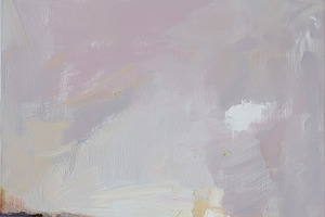 Abstract oil painting with soft pastel colors creating an impres, a Decorative Illustration by Studio ANNA