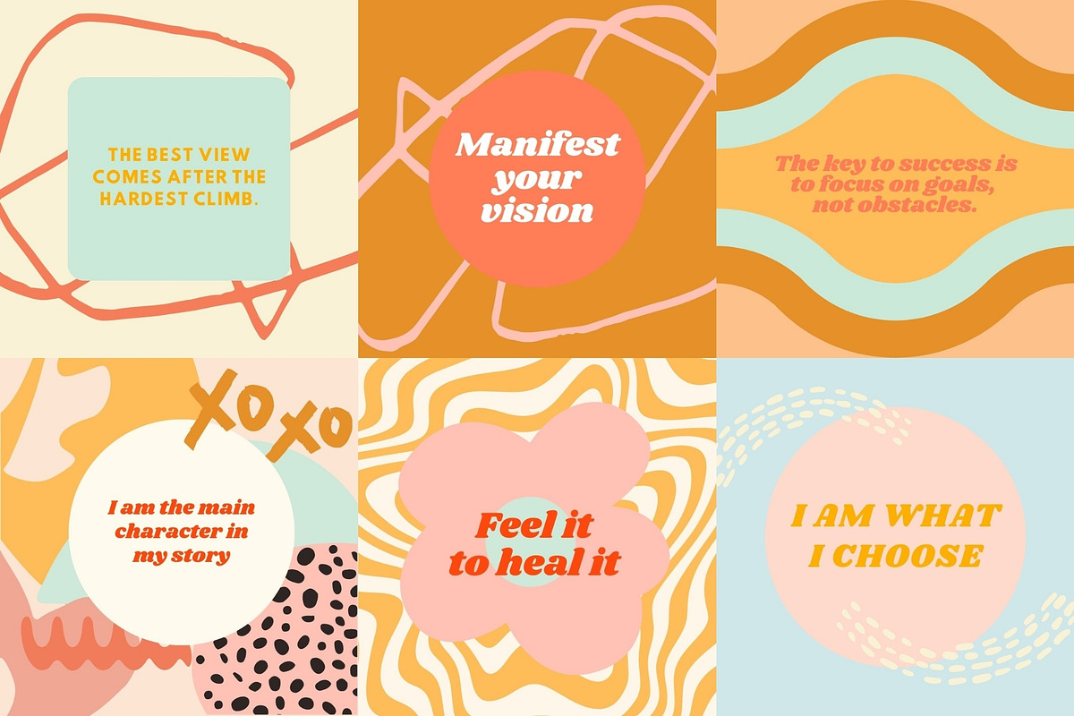 HUGE Bold Instagram Templates Bundle, a Social Media Template by Hell Yeah Designs (Photo 10 of 11)