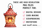 Watercolor Valentine's Day Clipart, an Illustration by Libby Wishes (Thumbnail 7 of 7)