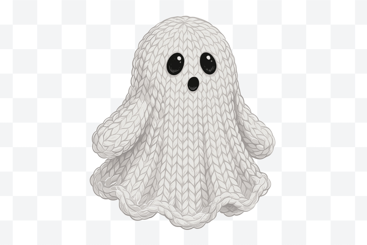 Halloween Crochet Clipart Bundle, an Object Graphic by Cut File (Photo 5 of 5)