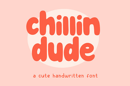 Chillin Dude Font - Sans Serif Font