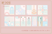 Art Deco Fantasy, a Background Graphic by Collection by VY (Thumbnail 4 of 15)