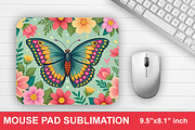 Floral Butterfly Mouse Pad Bundle, a Graphic by crative8112 (Thumbnail 4 of 10)