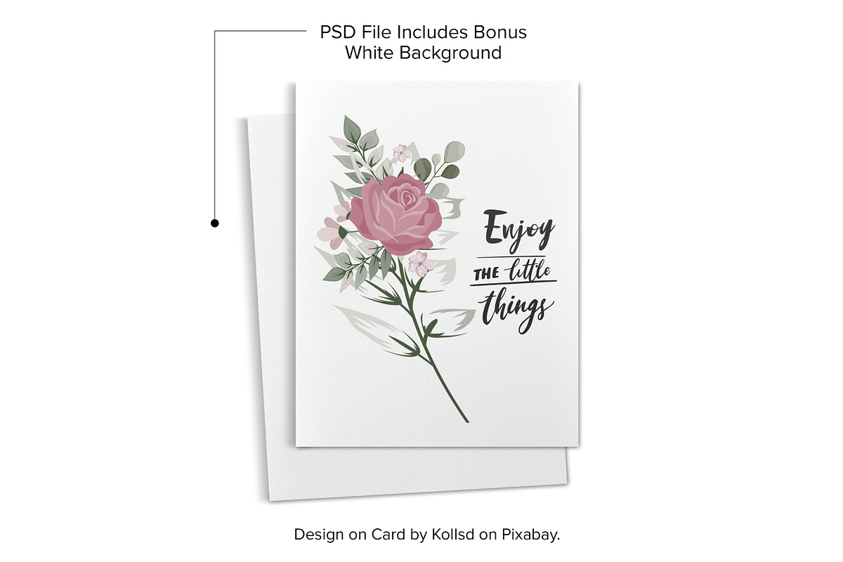 A2 Greeting Card Mockup Set - PSD, a Product Mockup by MelissaBMockups (Photo 7 of 12)