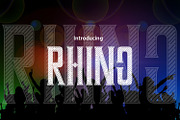 RHINO, a Font by da_only_aan (Thumbnail 2 of 5)