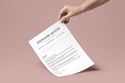 CANVA Resume Template / CV Set, a Resume Template by RWstudio (Thumbnail 2 of 8)