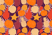 Vector tropical patterns set., a Pattern Graphic by Little A (Aigul) (Thumbnail 1 of 5)
