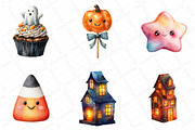 Halloween Trick or Treat Clipart, an Illustration by DreamPrint404 (Thumbnail 3 of 5)