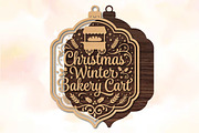 Christmas Winter Bakery Cart SVG, an Object Graphic by DreamPrint404 (Thumbnail 2 of 3)