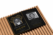 Funeral Program Template I Canva, an Invitation Template by The Social Stuff (Thumbnail 5 of 10)