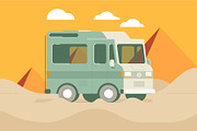 Camper vans Illustration Pack, a Graphic by Wilsonkjc (Thumbnail 2 of 5)