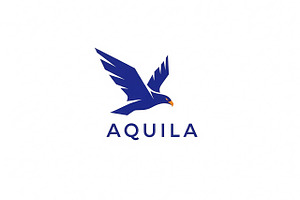 quila Blue Eagle, a Branding & Logo Template by Logocreative