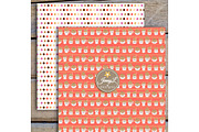 Kawaii Dalgona Coffee Digital Papers, a Pattern Graphic by JennyL Designs (Thumbnail 9 of 9)