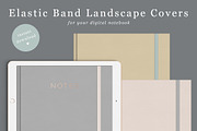Landscape Goodnotes Covers, a Stationery Template by By Lef Planning (Thumbnail 1 of 5)