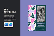 Annalise Tumbler Labels, a Stationery Template by Mountain Folk Creative (Thumbnail 2 of 6)