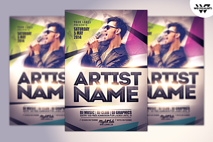 ARTIST & DEEJAY Flyer Template