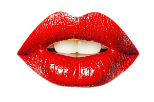 red lips, an Arts & Entertainment Photo by VetalStock