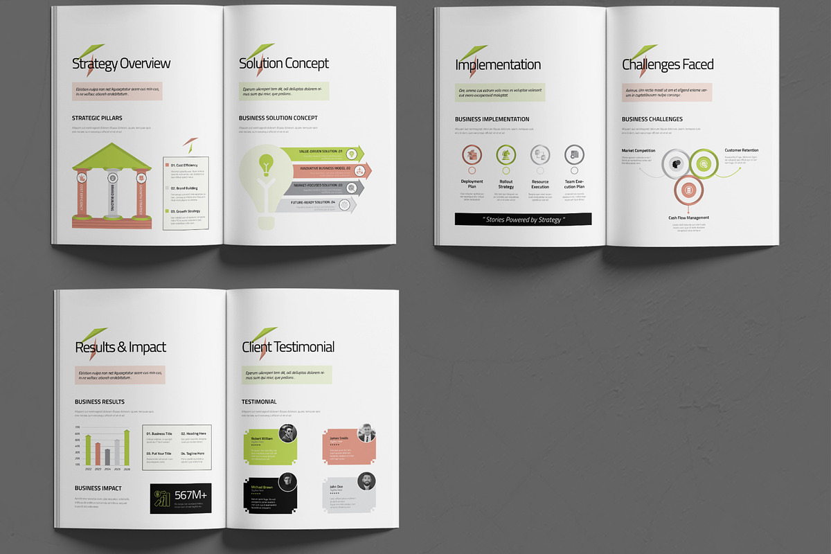 Business Case Study Report Design