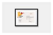 Certificate, a Stationery Template by silukEight (Thumbnail 4 of 6)