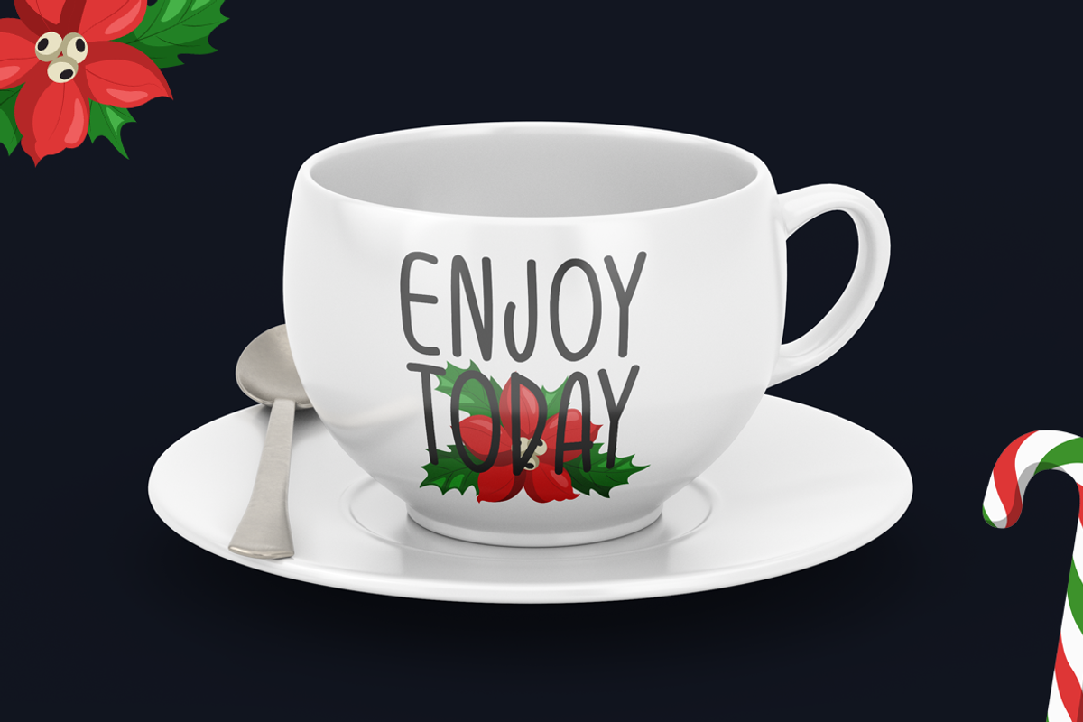 Christmas Happiness Typeface, a Script Font by Seemly Fonts (Photo 2 of 5)