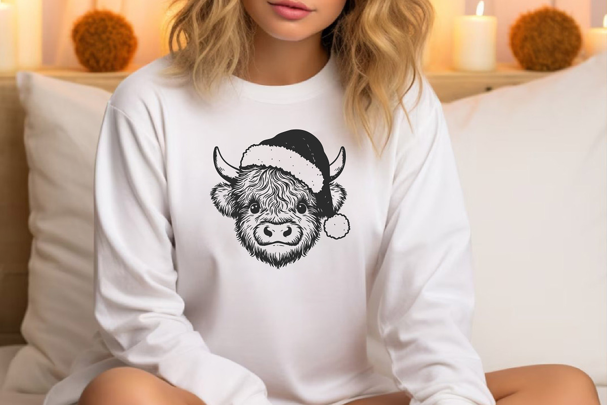 Highland Cow svg Bundle, a Seasonal Illustration by Libby Wishes (Photo 3 of 5)