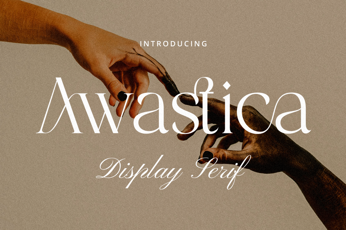 Awastica - Modern Stylish, a Serif Font by RockboyStd (Photo 1 of 12)