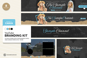 YouTube Branding Kit - Banner Art
