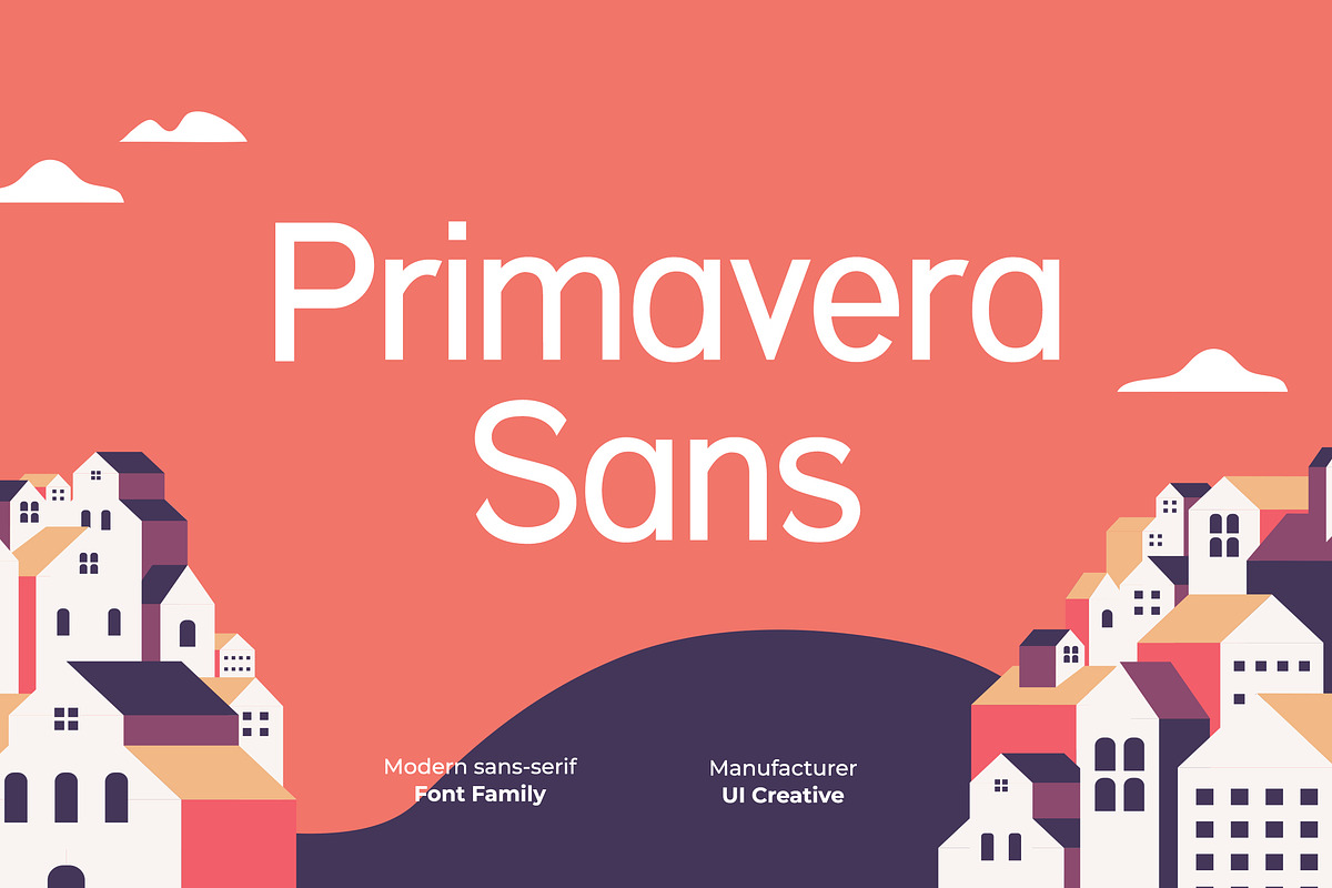 Primavera Sans Serif Font, a Sans Serif Font by UICreative (Photo 1 of 13)