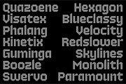 Ottacs Display Font, a Sans Serif Font by Bagerich Type Foundry (Thumbnail 13 of 15)