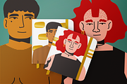 Men. Vector and raster graphics, a Person Illustration by Oliana Moroz (Thumbnail 15 of 18)