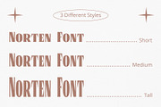 Norten – Serif Typeface, a Serif Font by Craft Supply Co. (Thumbnail 3 of 8)