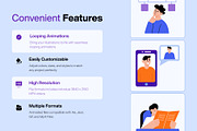 Animated Work Illustration Art Set, a Work Illustration by Brickclay (Thumbnail 3 of 5)