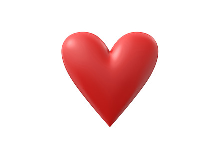 Heart Simple, HiRes and LowPoly