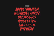 Cracton Bold Hand Drawn Brush Font, a Handwritten Font by Maulana Creative (Thumbnail 4 of 7)
