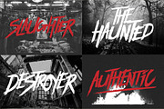 Violence+Swashes, a Font by Aiyari (Thumbnail 6 of 7)