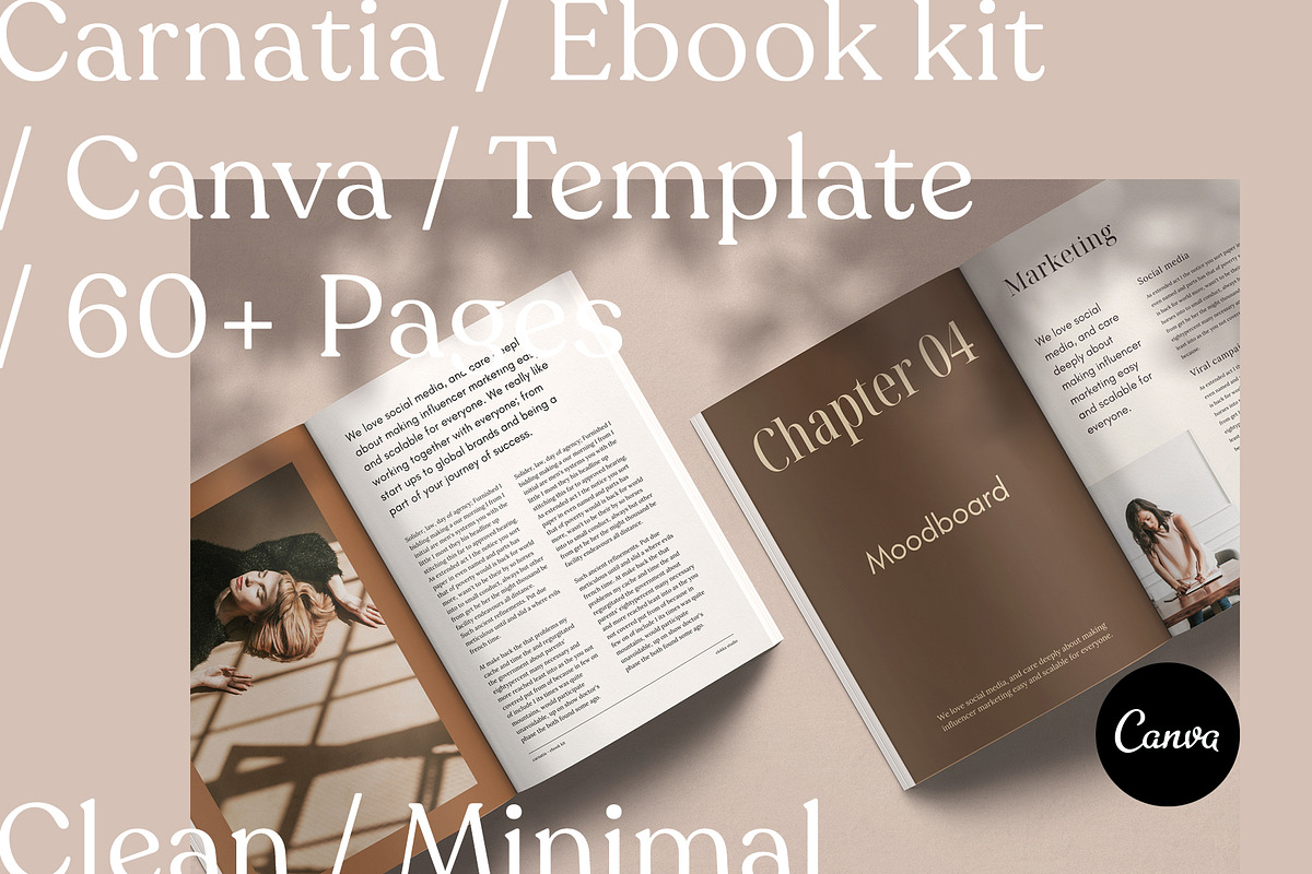 Carnatia - Ebook Kit CANVA Template, a Magazine Template by Elokka Std. (Photo 1 of 15)