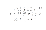 Messy Handwriting Font, a Handwritten Font by KL Designs (Thumbnail 3 of 3)