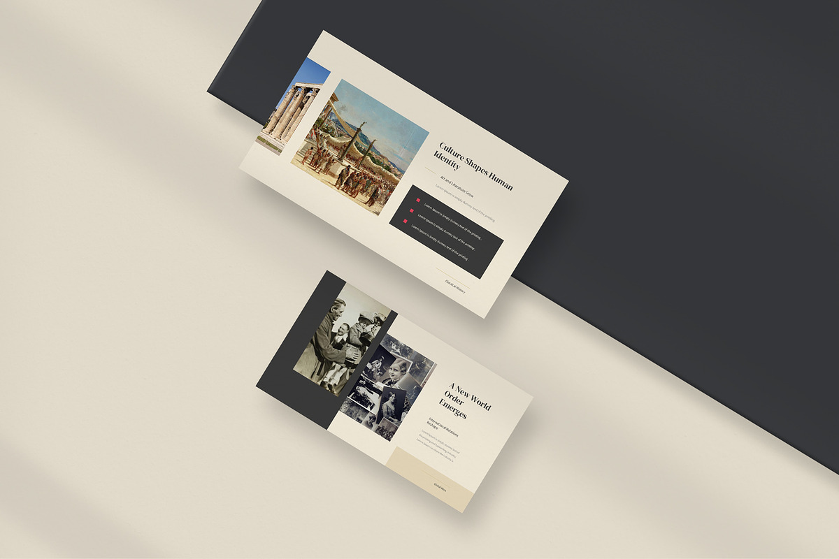 History Class Google Slides, a Presentation Template by New Coral Design (Photo 5 of 6)