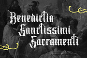 Bartley - Blackletter Font Type, a Blackletter Font by Flawless And Co (Thumbnail 4 of 10)