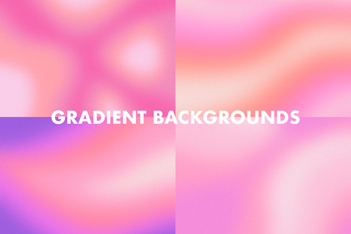 Soft Gradient Backgrounds - Abstract, a Background Graphic by Moon House Shop (Photo 3 of 4)